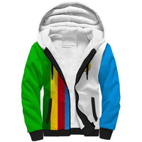 Eritrea Day Sherpa Hoodie Flag Color LT6 - Wonder Print Shop