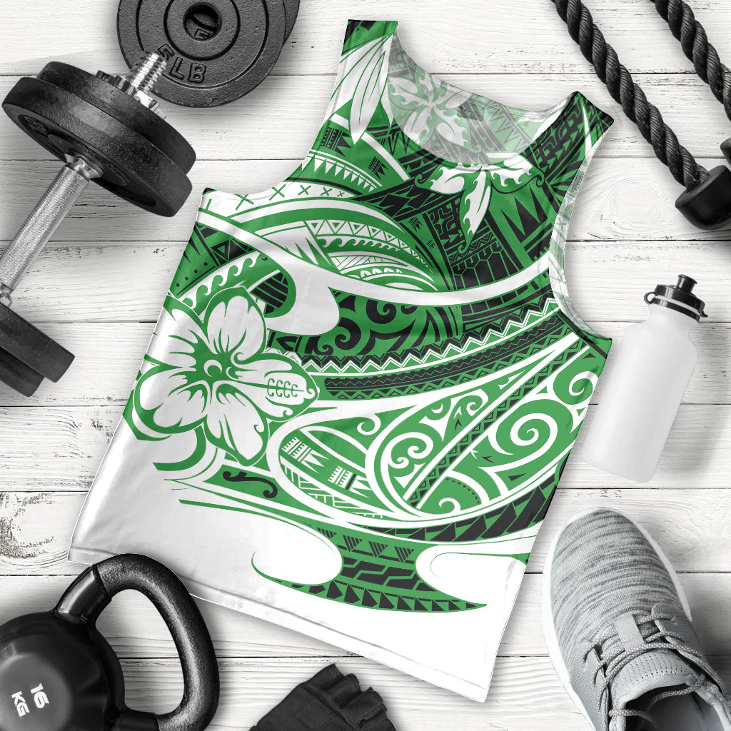 polynesian-tribal-men-tank-top-green
