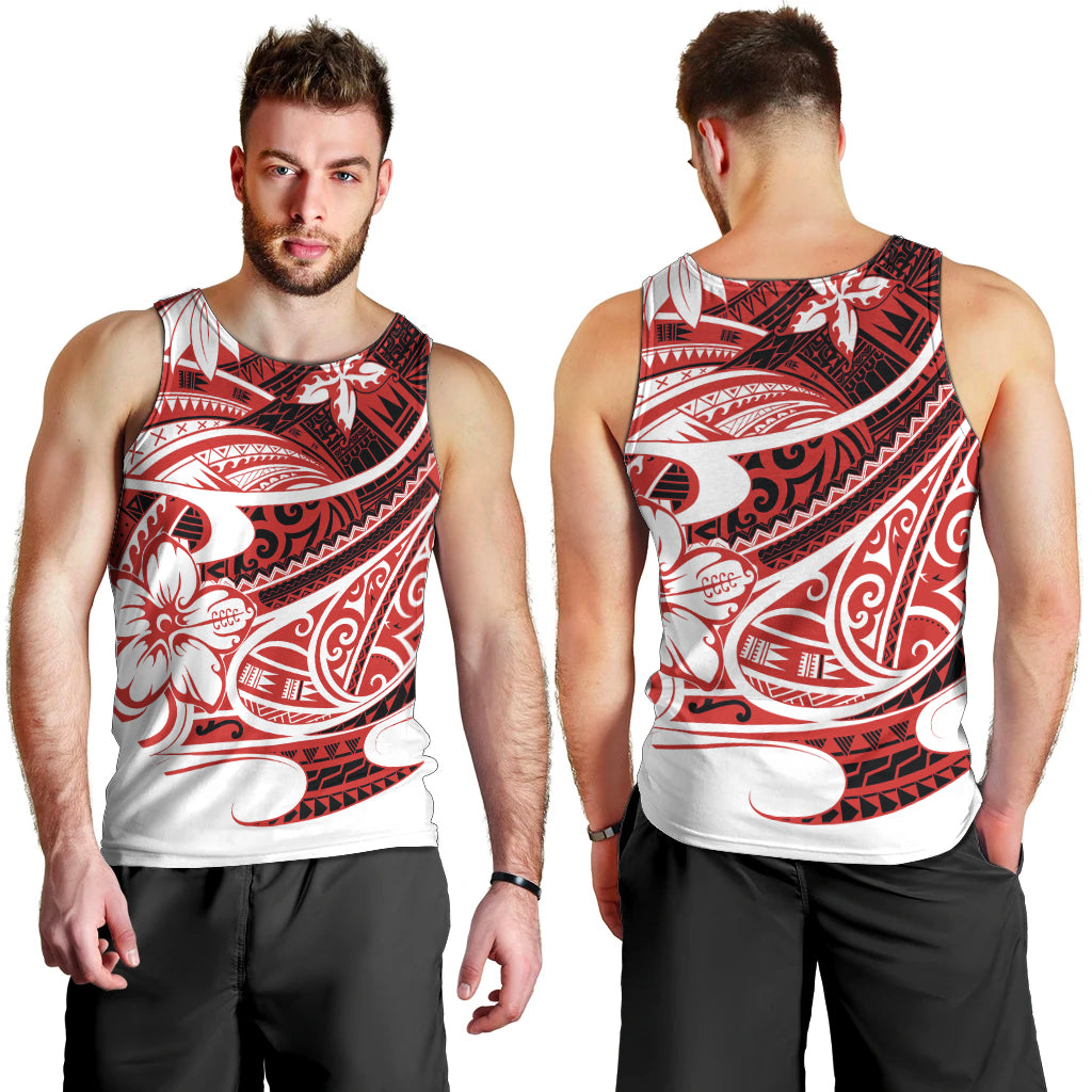 polynesian-tribal-men-tank-top-red