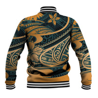 Polynesian Tribal Baseball Jacket LT6 - Wonder Print Shop