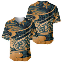 Polynesian Tribal Baseball Jersey LT6 - Wonder Print Shop