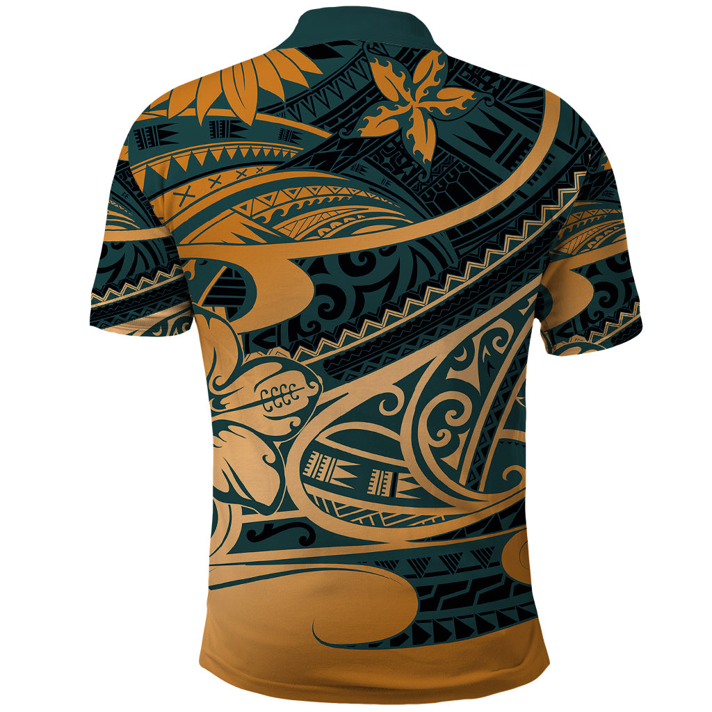 Polynesian Tribal Polo Shirt LT6 - Wonder Print Shop
