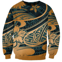 Polynesian Tribal Sweatshirt LT6 - Wonder Print Shop