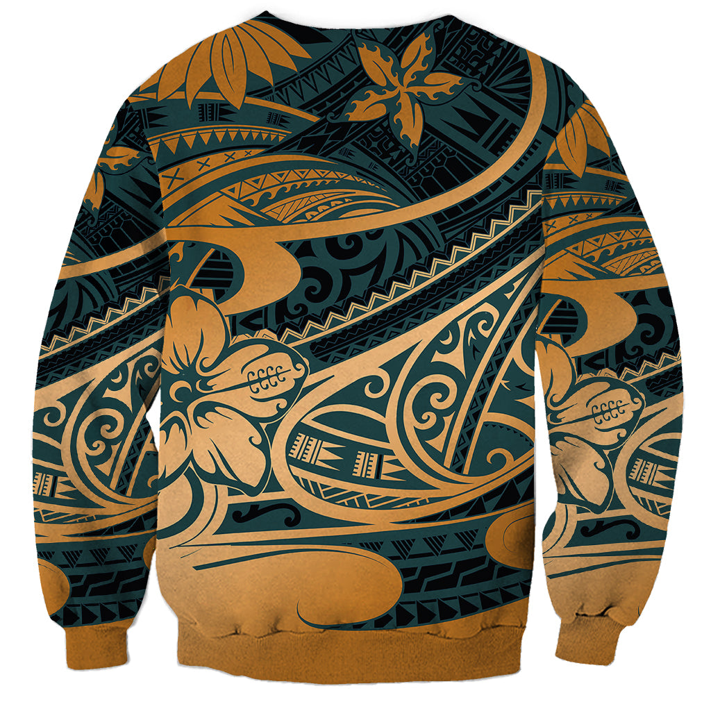 Polynesian Tribal Sweatshirt LT6 - Wonder Print Shop