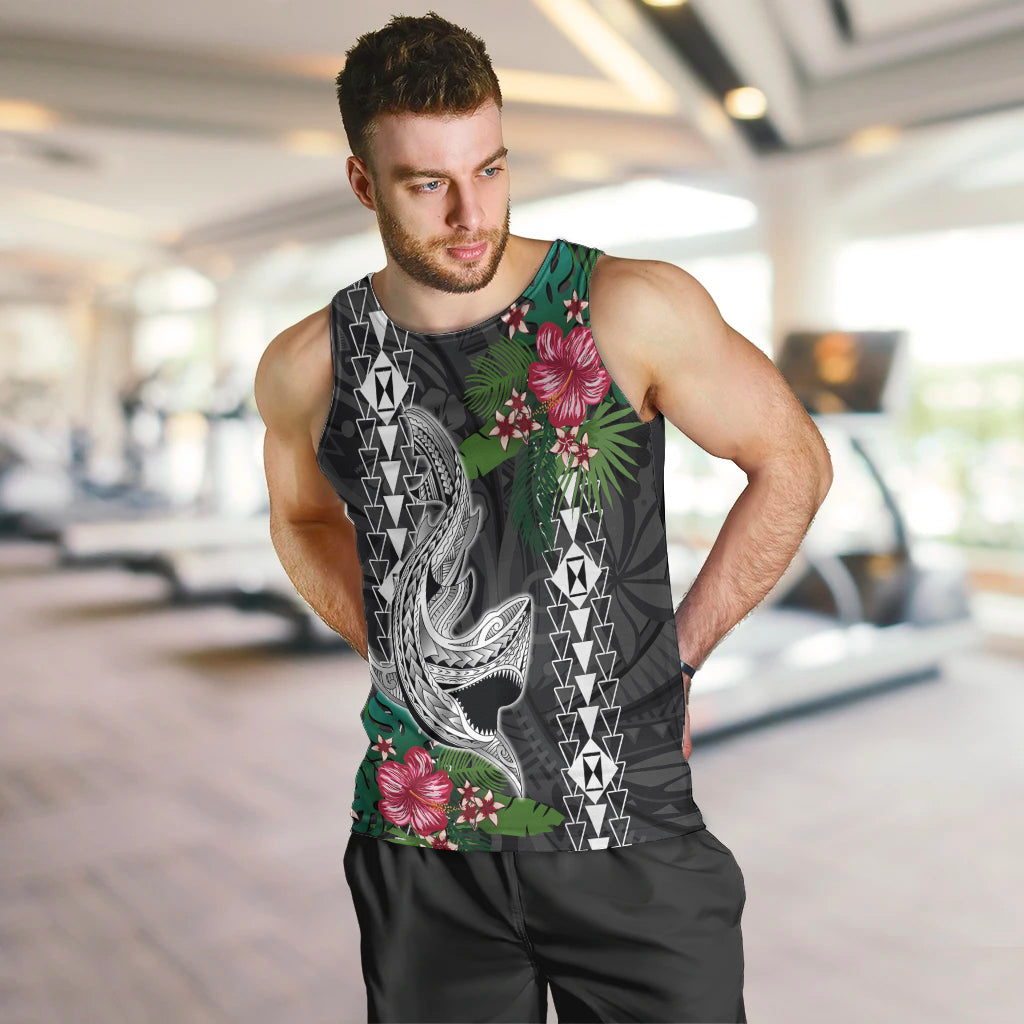 hawaii-kakau-men-tank-top-mix-sharks-polynesian-hibiscus