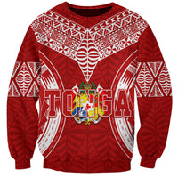 Personalised Tonga Independence Day Sweatshirt Kupesi Pattern Mix Style - Wonder Print Shop