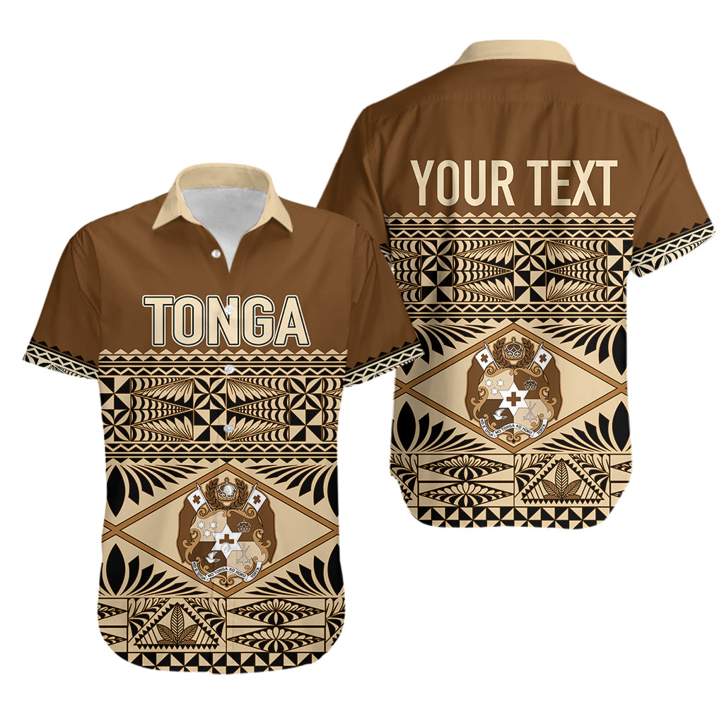 Personalised Tonga Independence Day Hawaiian Shirt Ngatu Tapa Style - Wonder Print Shop