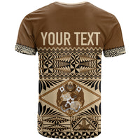 Personalised Tonga Independence Day T Shirt Ngatu Tapa Style - Wonder Print Shop