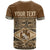 Personalised Tonga Independence Day T Shirt Ngatu Tapa Style - Wonder Print Shop