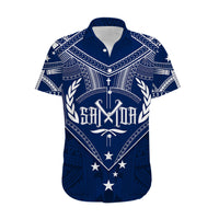 Personalised Samoa Independence Day Hawaiian Shirt Chest Tattoo Symbolic Style - Wonder Print Shop