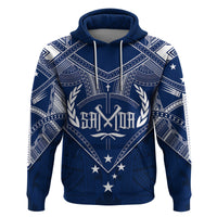 Custom Samoa Independence Day Hoodie Chest Tattoo Symbolic Style - Wonder Print Shop