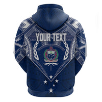 Custom Samoa Independence Day Hoodie Chest Tattoo Symbolic Style - Wonder Print Shop