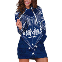 Personalised Samoa Independence Day Hoodie Dress Chest Tattoo Symbolic Style - Wonder Print Shop