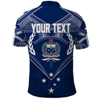 Custom Samoa Polo Shirt Independence Day Chest Tattoo Symbolic Style - Wonder Print Shop