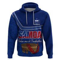 Custom Samoa Independence Day Hoodie Kava And Ula Fala - Sail With Faith - Wonder Print Shop