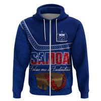 Custom Samoa Independence Day Hoodie Kava And Ula Fala - Sail With Faith - Wonder Print Shop