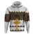 Eritrea Hoodie Tilet Mix Eritrean Cross White - Wonder Print Shop