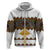 Eritrea Hoodie Tilet Mix Eritrean Cross White - Wonder Print Shop