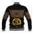 Eritrea Baseball Jacket Tilet Mix Eritrean Cross - Black LT7 - Wonder Print Shop