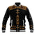 Eritrea Baseball Jacket Tilet Habesha Style - Black LT7 - Wonder Print Shop