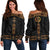 Eritrea Off Shoulder Sweater Tilet Habesha Style - Black - Wonder Print Shop