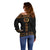 Eritrea Off Shoulder Sweater Tilet Habesha Style - Black - Wonder Print Shop