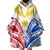 Personalised Philippines Independence Day Wearable Blanket Hoodie Tribal Sun and Stars Ver 02 - Wonder Print Shop