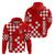 Croatia National Day Hoodie Checkerboard Hrvatska Simple Style 02 - Wonder Print Shop