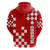 Croatia National Day Hoodie Checkerboard Hrvatska Simple Style 02 - Wonder Print Shop