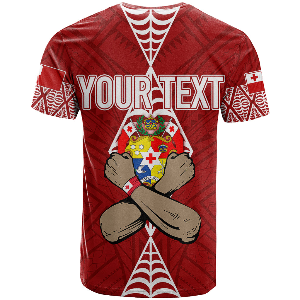 Personalised Tonga Rugby T Shirt Mate Ma'a Tonga Independence Day - Wonder Print Shop