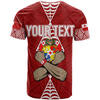 Personalised Tonga Rugby T Shirt Mate Ma'a Tonga Independence Day - Wonder Print Shop