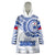 Personalised Samoa Rugby Wearable Blanket Hoodie Manu Samoa Gradient White - Wonder Print Shop