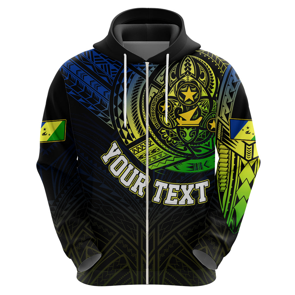 Custom Vanuatu Hoodie Turtle Chest Tattoo Flag Color - Malampa - Wonder Print Shop