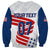 Personalised USA Baseball Star Spangled Simple Style Sweatshirt - Wonder Print Shop
