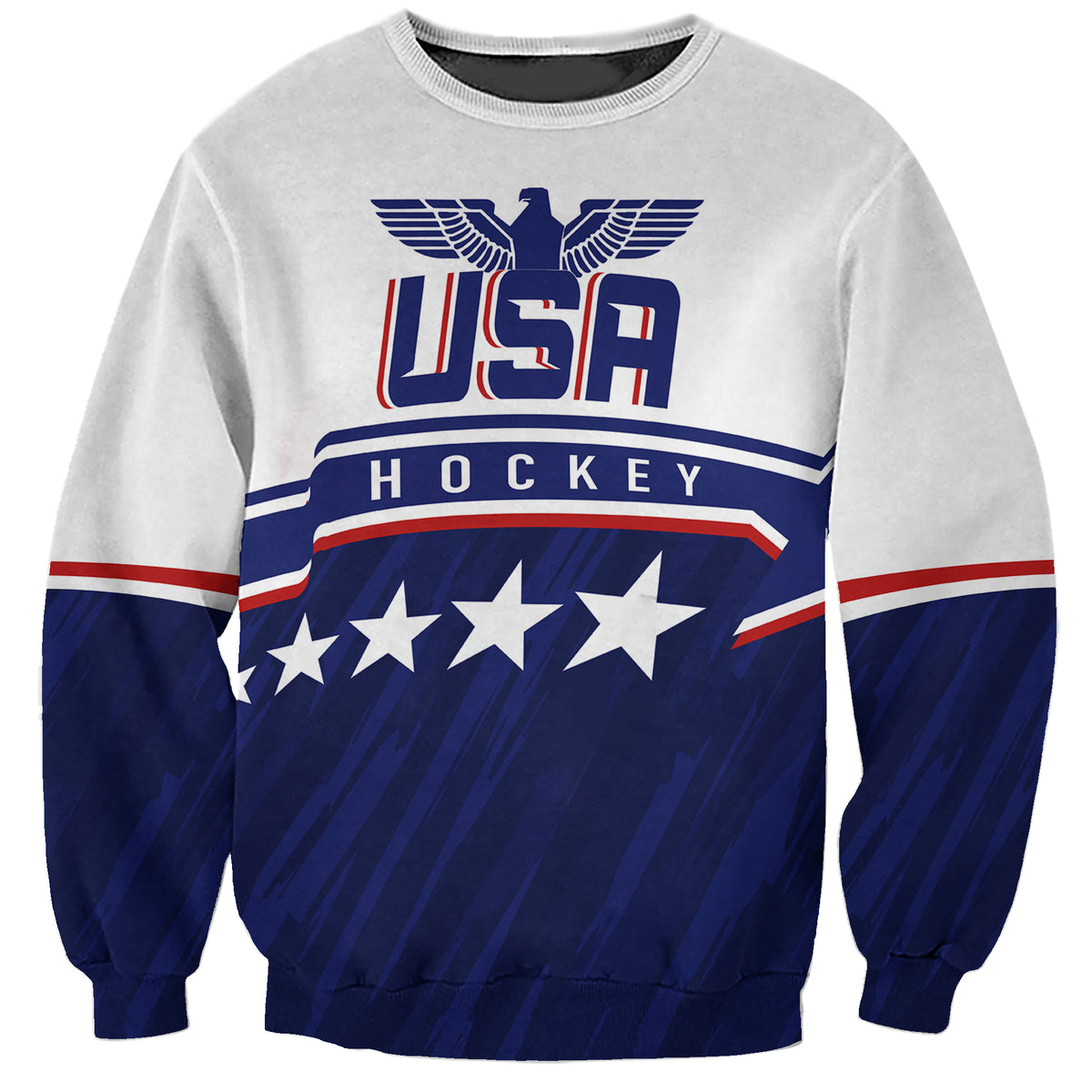 USA Ice Hockey Championship 2023 Star Eagle Sweatshirt - Wonder Print Shop