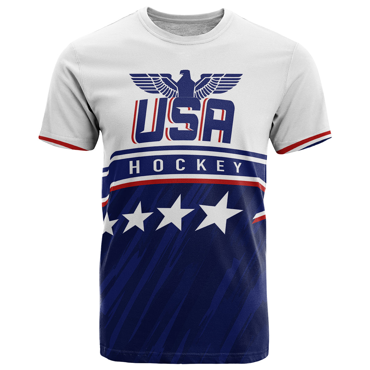 USA Ice Hockey Championship 2023 Star Eagle T Shirt - Wonder Print Shop