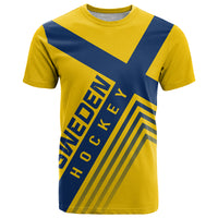 Sweden Ice Hockey Championship 2023 Three Crowns T Shirt - Wonder Print Shop