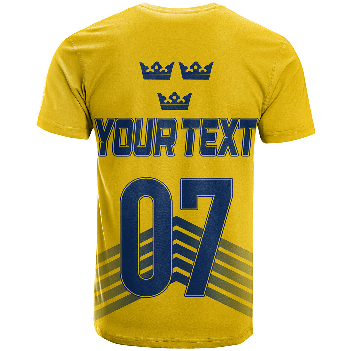 Sweden Ice Hockey Championship 2023 Three Crowns T Shirt - Wonder Print Shop