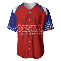 Czech Republic Ice Hockey Championship 2023 Lions Baseball Jersey - Wonder Print Shop