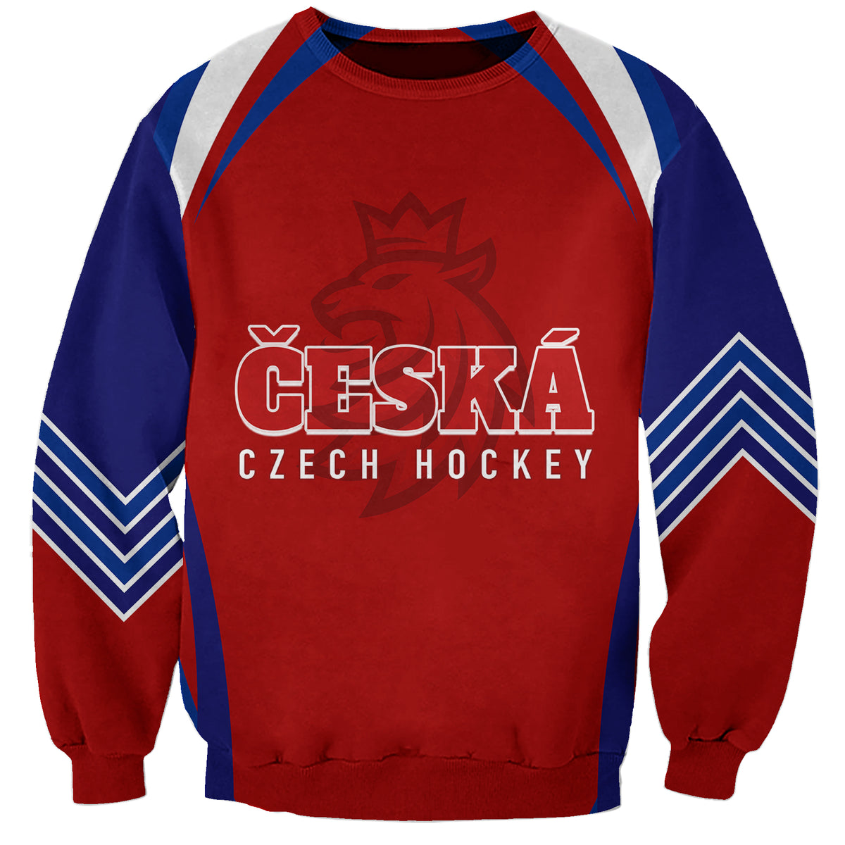 Czech Republic Ice Hockey Championship 2023 Lions Sweatshirt - Wonder Print Shop