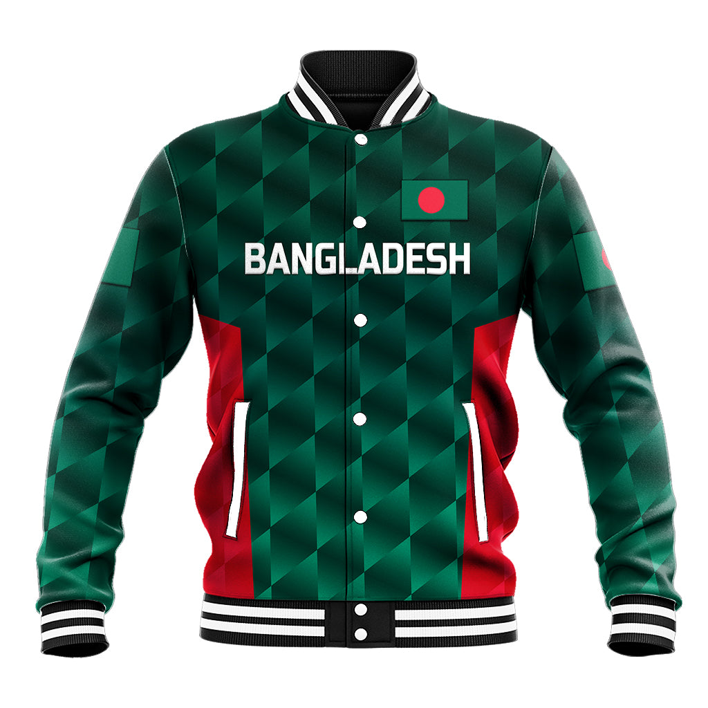(Custom Personalised) Bangladesh Cricket Baseball Jacket Unique Style LT8 - Wonder Print Shop