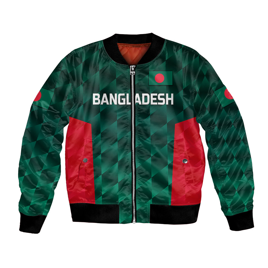 (Custom Personalised) Bangladesh Cricket Bomber Jacket Unique Style LT8 - Wonder Print Shop