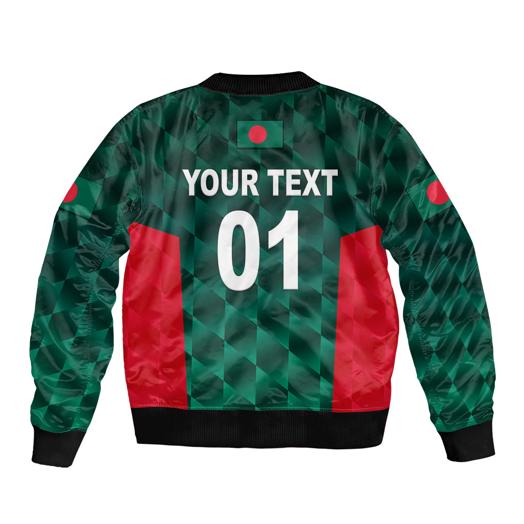 (Custom Personalised) Bangladesh Cricket Bomber Jacket Unique Style LT8 - Wonder Print Shop
