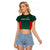 (Custom Personalised) Bangladesh Cricket Raglan Cropped T Shirt Unique Style LT8 - Wonder Print Shop