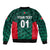 (Custom Personalised) Bangladesh Cricket Sleeve Zip Bomber Jacket Unique Style LT8 - Wonder Print Shop