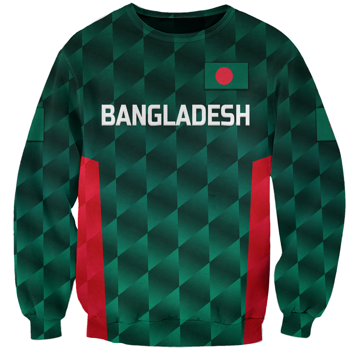 (Custom Personalised) Bangladesh Cricket Sweatshirt Unique Style LT8 - Wonder Print Shop