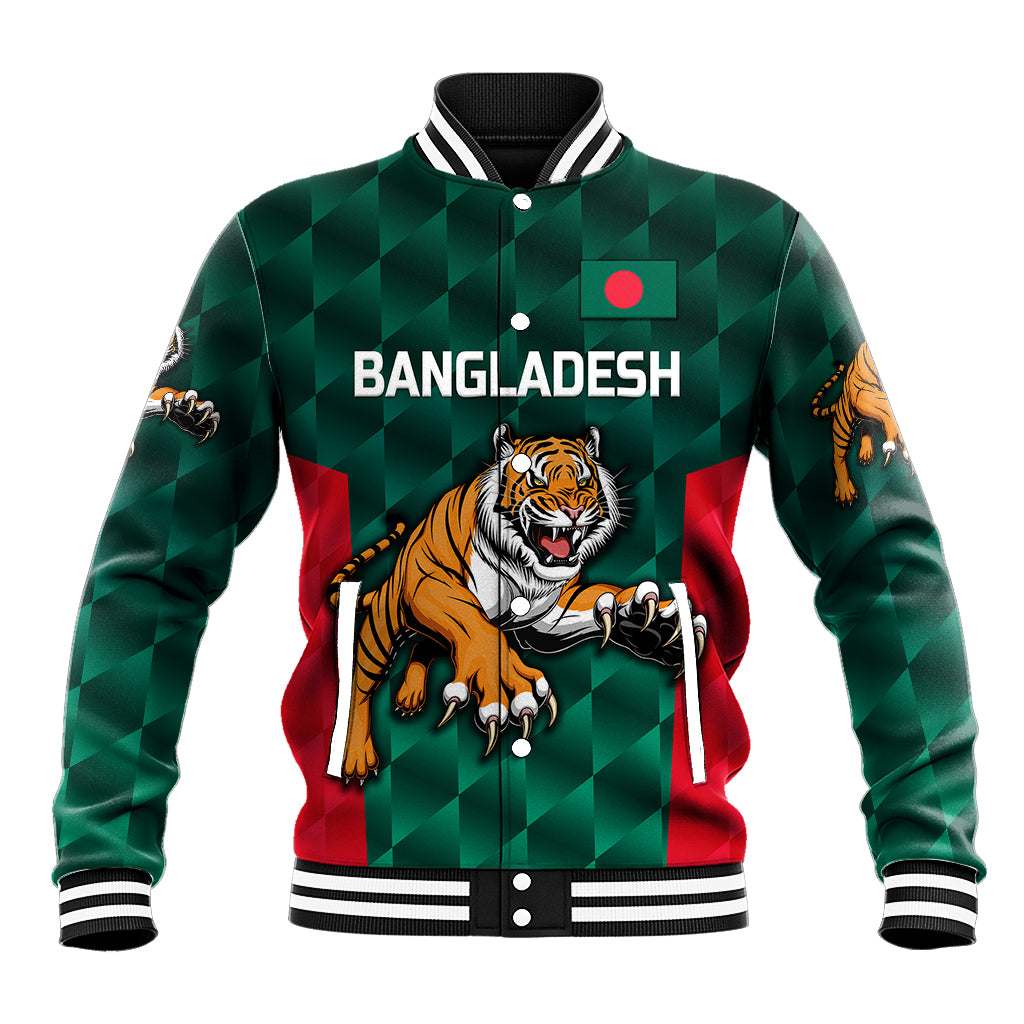 (Custom Personalised) Bangladesh Cricket Baseball Jacket Special Style The Tigers LT8 - Wonder Print Shop