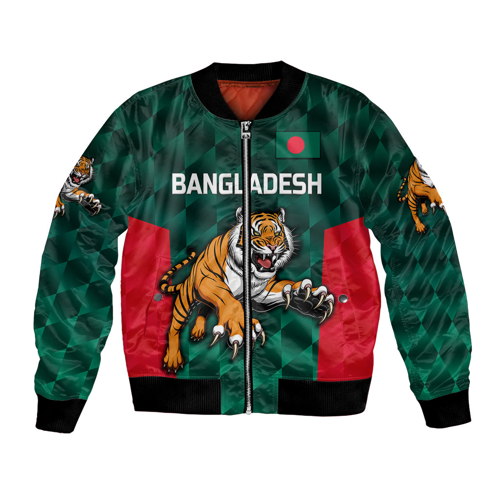 (Custom Personalised) Bangladesh Cricket Bomber Jacket Special Style The Tigers LT8 - Wonder Print Shop
