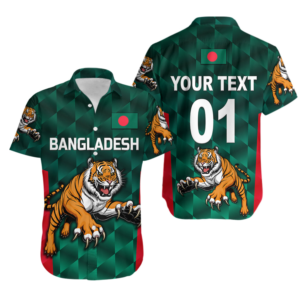 (Custom Personalised) Bangladesh Cricket Hawaiian Shirt Special Style The Tigers LT8 - Wonder Print Shop