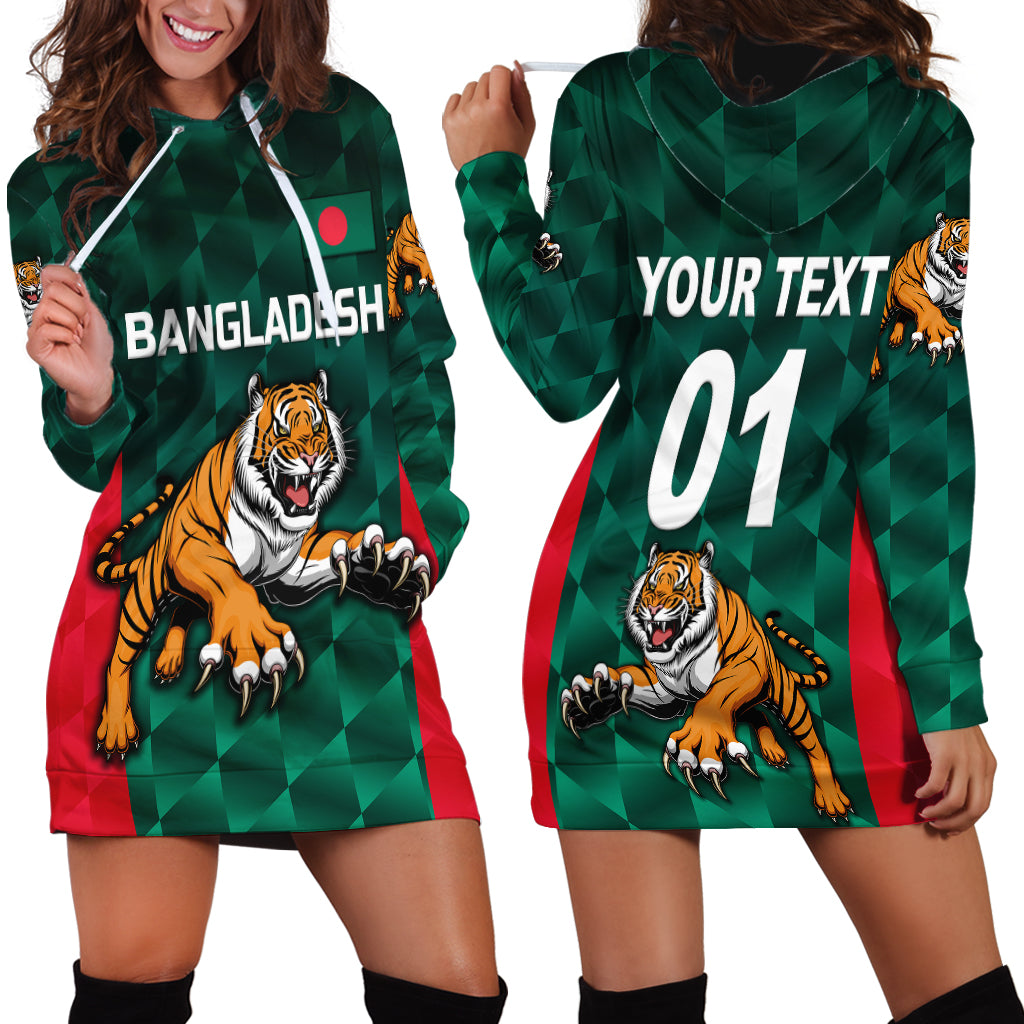 (Custom Personalised) Bangladesh Cricket Hoodie Dress Special Style The Tigers LT8 - Wonder Print Shop